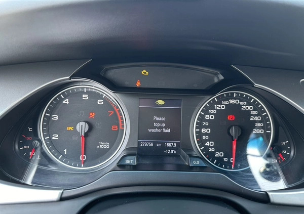 Audi A4 cena 27900 przebieg: 280000, rok produkcji 2008 z Biała małe 172